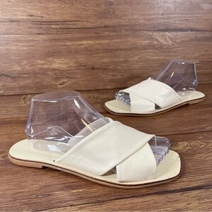 Everlane Cream Sandals